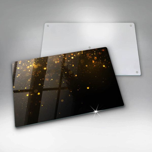 Protector placa inducción Brillo dorado