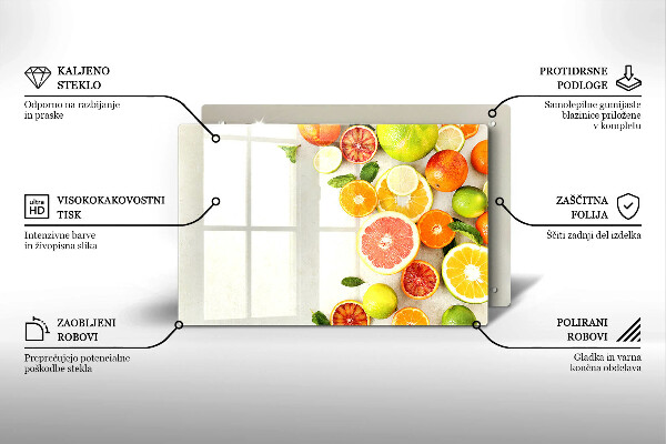Cubre encimera Frutas cítricas