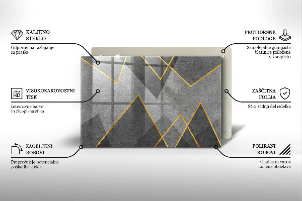 Cubre encimera Formas afiladas