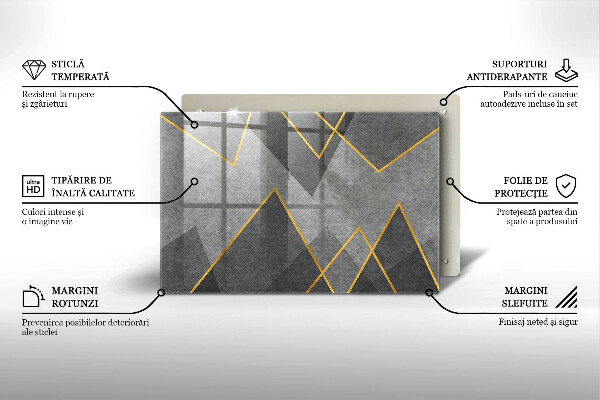 Cubre encimera Formas afiladas