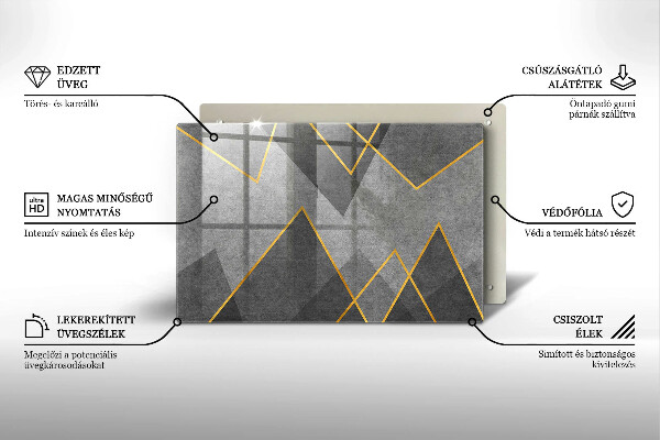 Cubre encimera Formas afiladas