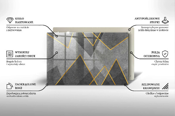 Cubre encimera Formas afiladas