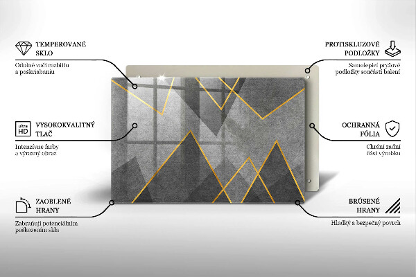 Cubre encimera Formas afiladas