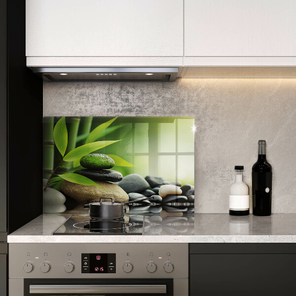 Cubre encimera Piedras de bambú zen