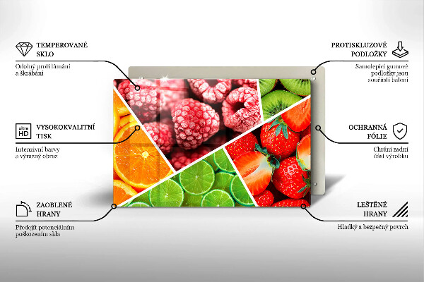 Cubre encimera Frutas coloridas