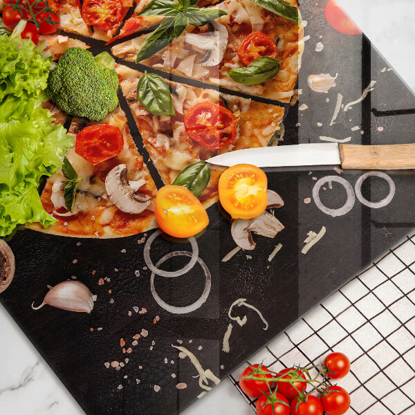 Cubre encimera Pizza con champiñones