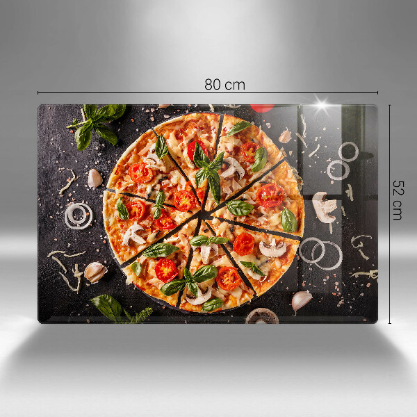 Cubre encimera Pizza con champiñones