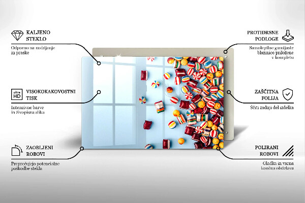 Cubre encimera Caramelos de colores