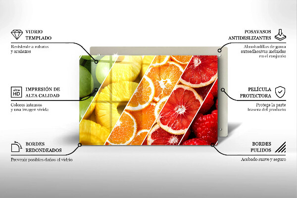 Cubre encimera Frutas coloridas