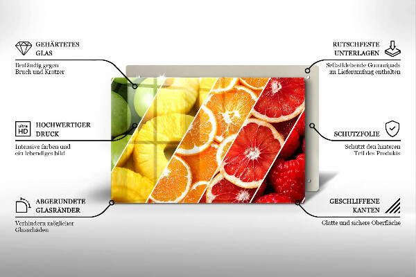 Cubre encimera Frutas coloridas