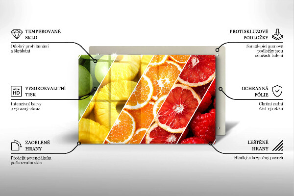 Cubre encimera Frutas coloridas