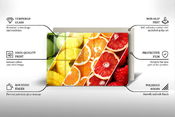 Cubre encimera Frutas coloridas