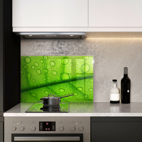 Cubre encimera Primer plano de una hoja