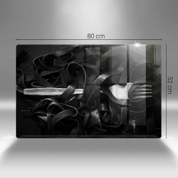 Cubre encimera Pasta negra de tallarines