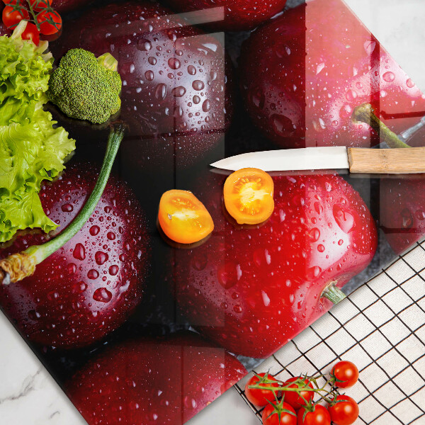 Cubre encimera Primer plano de cerezas