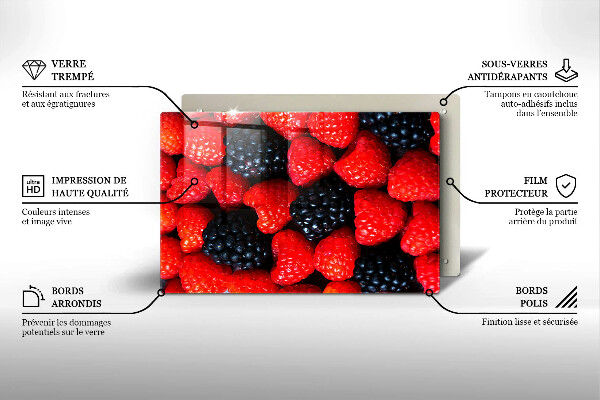 Cubre encimera Frambuesas y moras