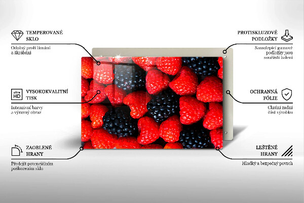 Cubre encimera Frambuesas y moras