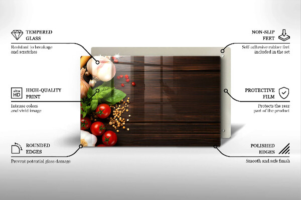 Cubre encimera Verduras en la mesa