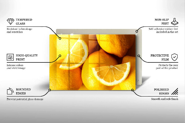 Cubre encimera Limones jugosos