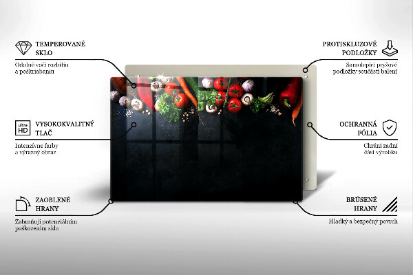 Cubre encimera Verduras coloridas