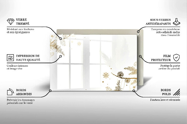 Cubre encimera Decoraciones de invierno