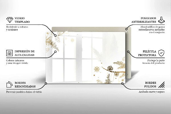 Cubre encimera Decoraciones de invierno