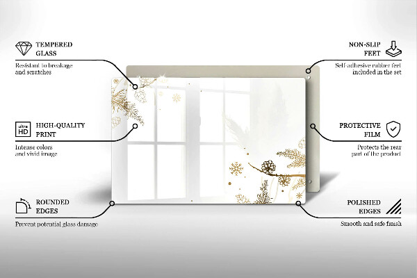 Cubre encimera Decoraciones de invierno