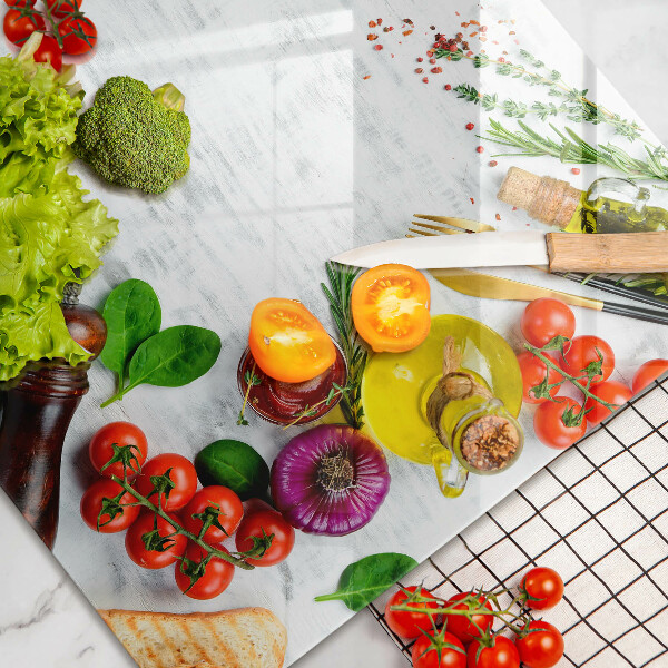 Cubre encimera Verduras y especias