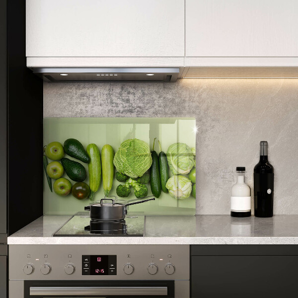 Cubre encimera Frutas y verduras verdes