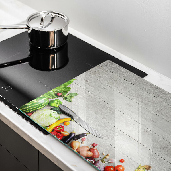 Cubre vitrocerámica Verduras en tapas