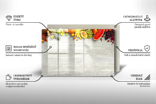 Cubre vitrocerámica Frutas en portadas