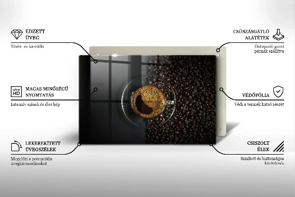 Protector placa inducción Cafe y frijoles