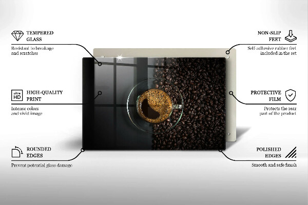 Protector placa inducción Cafe y frijoles