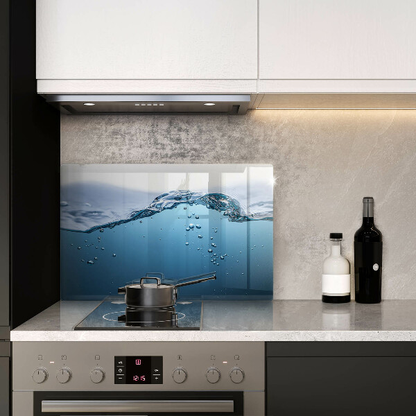 Protector placa inducción Agua azul