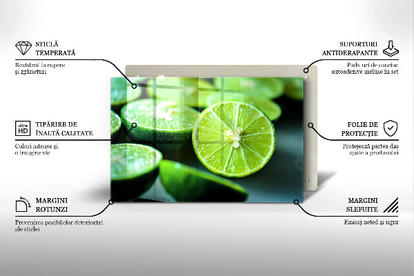 Protector placa inducción Cítricos de lima