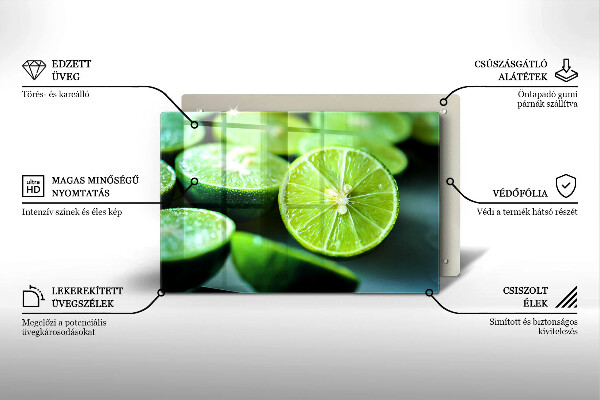 Protector placa inducción Cítricos de lima