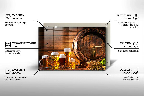 Protector placa inducción Barril de cerveza