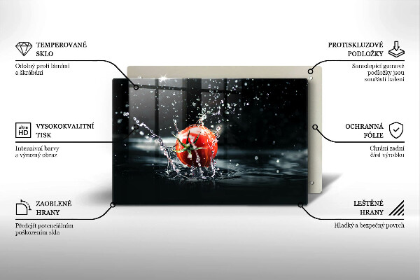 Protector placa inducción Tomate en agua