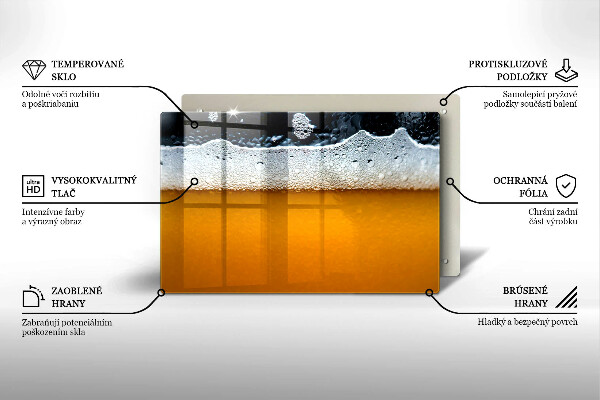 Protector placa inducción Beber espuma de cerveza