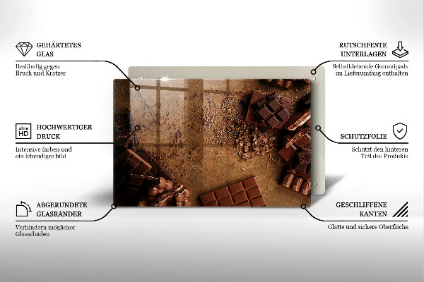 Cubre encimera Dulces de chocolate