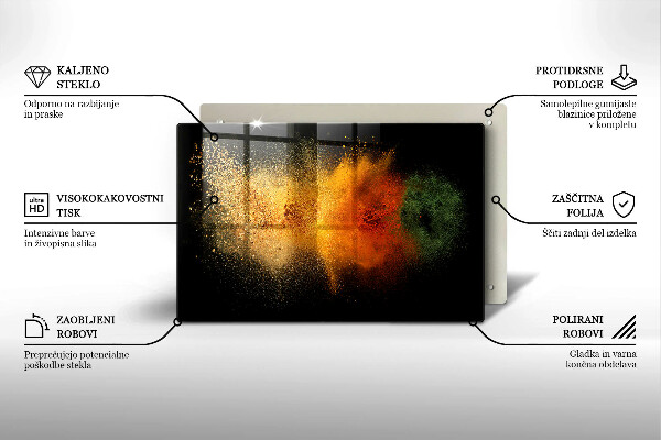 Cubre encimera Especias coloridas