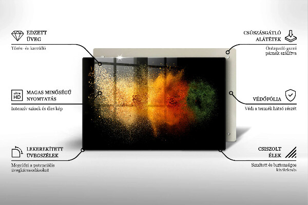 Cubre encimera Especias coloridas