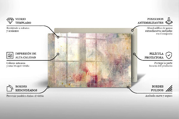 Cubre vitrocerámica Fondo de textura de pintura