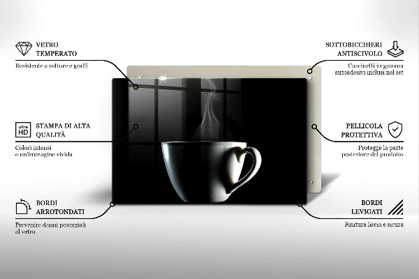 Cubre vitrocerámica Una taza de té