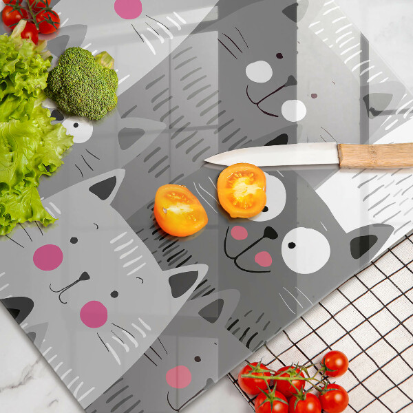 Cubre vitrocerámica Ilustración de gatos