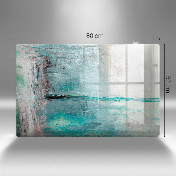 Cubre vitrocerámica Fondo de abstracción de pintura