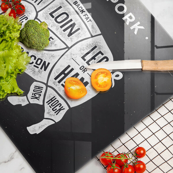 Protector placa inducción Carne de cerdo