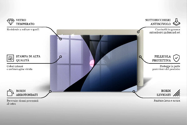 Cubre vitrocerámica Formas abstractas