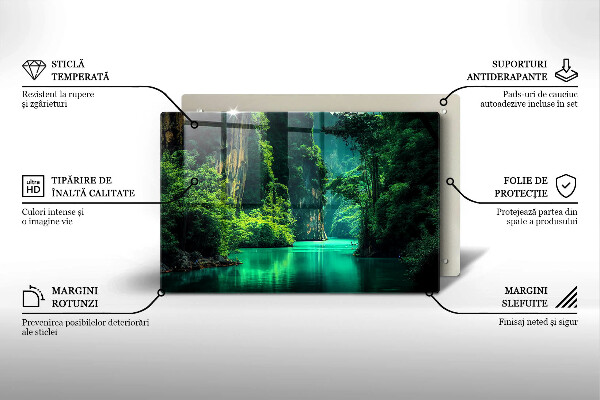 Protector placa inducción Paisaje de laguna