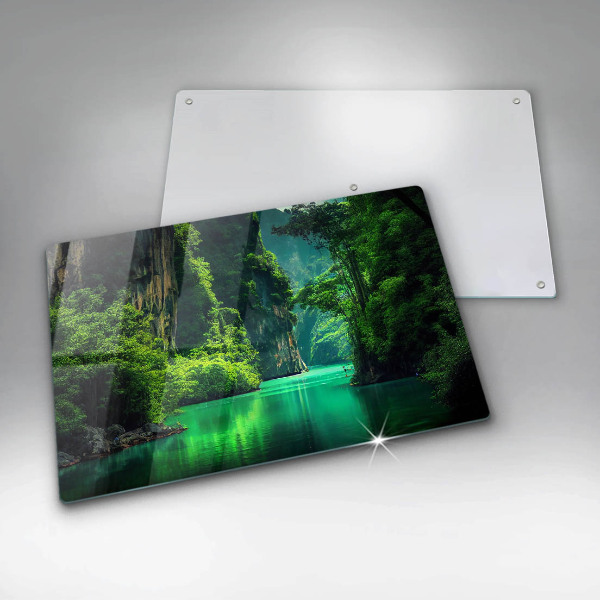 Protector placa inducción Paisaje de laguna